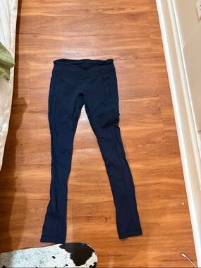 lululemon athletica Navy Blue High-Rise Leggings